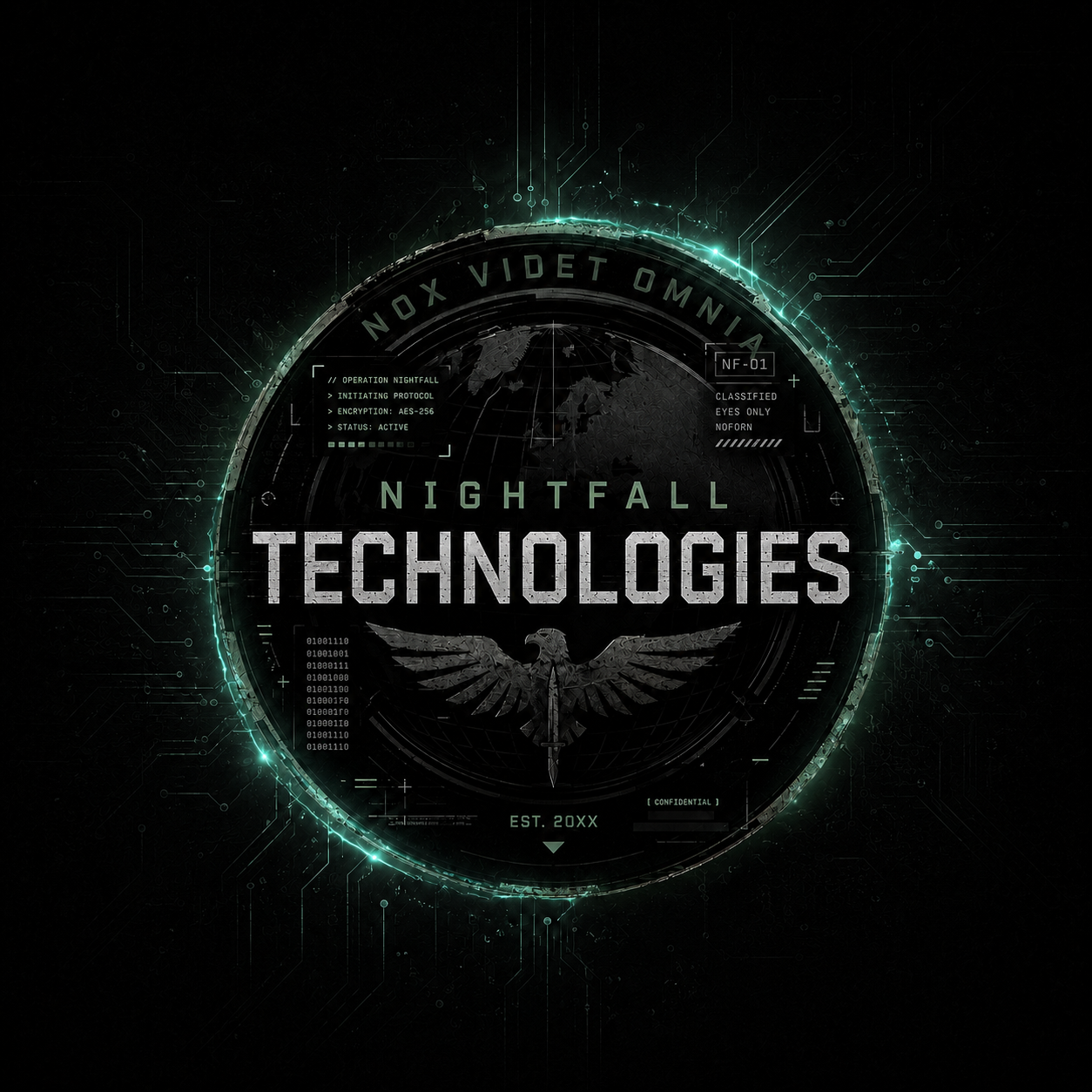 NightFall Technologies company emblem